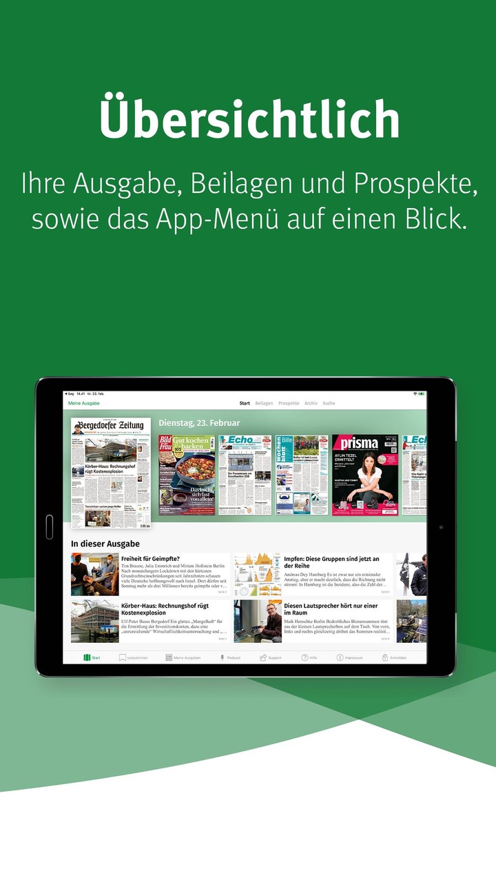 Hamburger Abendblatt E-Paper screenshot image 4_Popularmodapk.com
