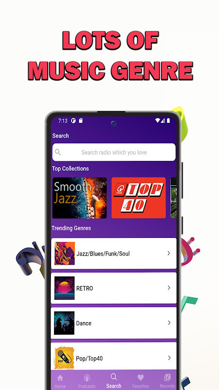 Radio ON – radio and podcasts screenshot image 26_Popularmodapk.com