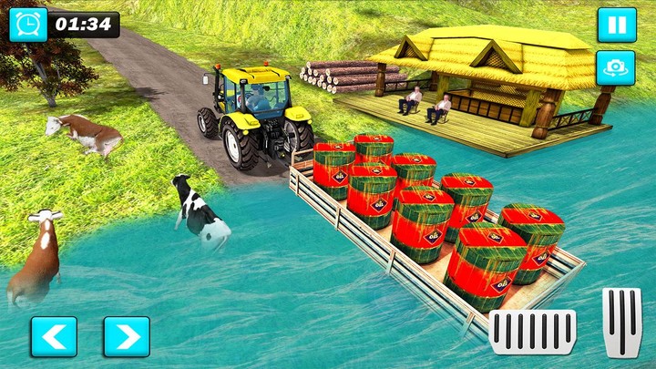 Tractor Farming Simulator Game screenshot image 2_Popularmodapk.com