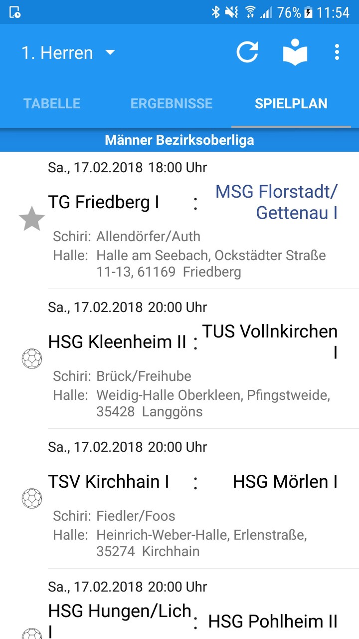 Florstadt/Gettenau Handball screenshot image 2_Popularmodapk.com