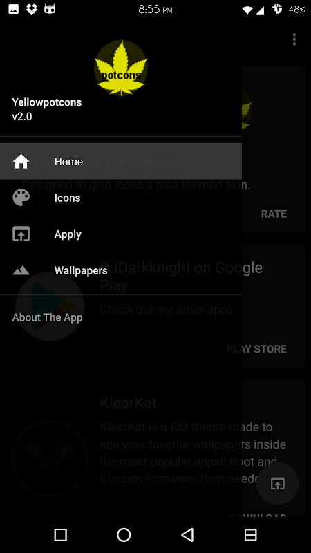 Yellow Potcons Icon Skins screenshot image 2_Popularmodapk.com