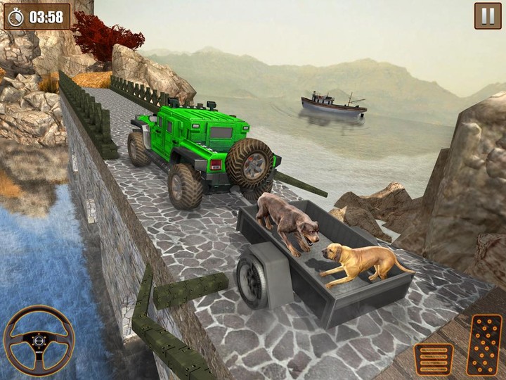 Offroad Dog Transport Driving  screenshot image 5_Popularmodapk.com
