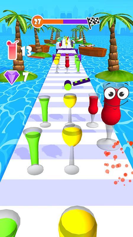 Fun Juice Run 3D Games screenshot image 1_Popularmodapk.com