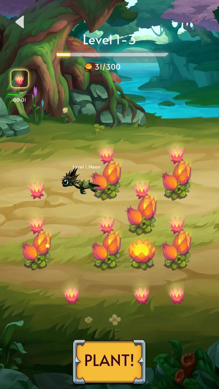 Dragon Eat Flowers Merge screenshot image 1_Popularmodapk.com