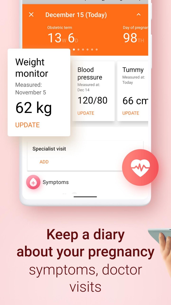 Pregnancy and Due Date Tracker screenshot image 3_Popularmodapk.com