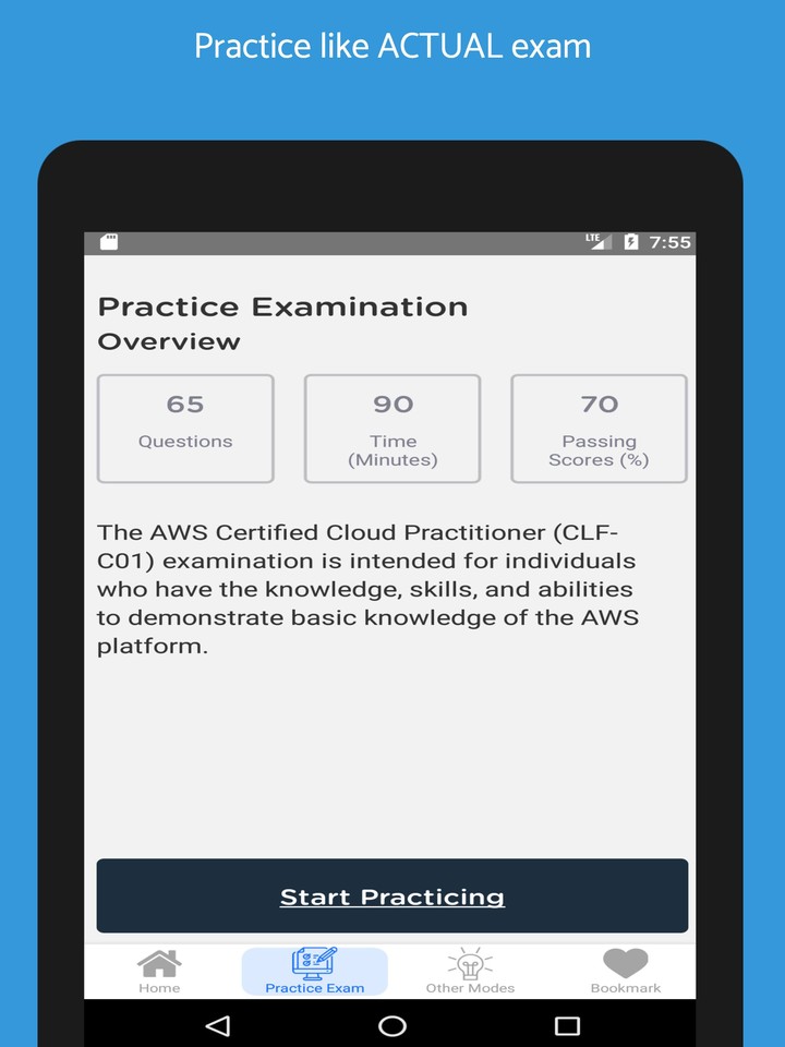 AWS Cloud Practitioner 2022 screenshot image 13_Popularmodapk.com
