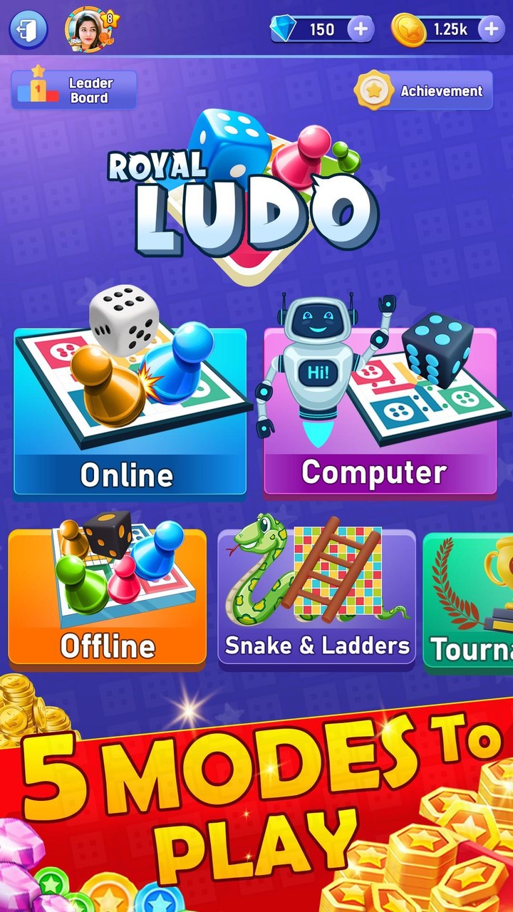 Royal Online Ludo : Dice Game screenshot image 4_Popularmodapk.com
