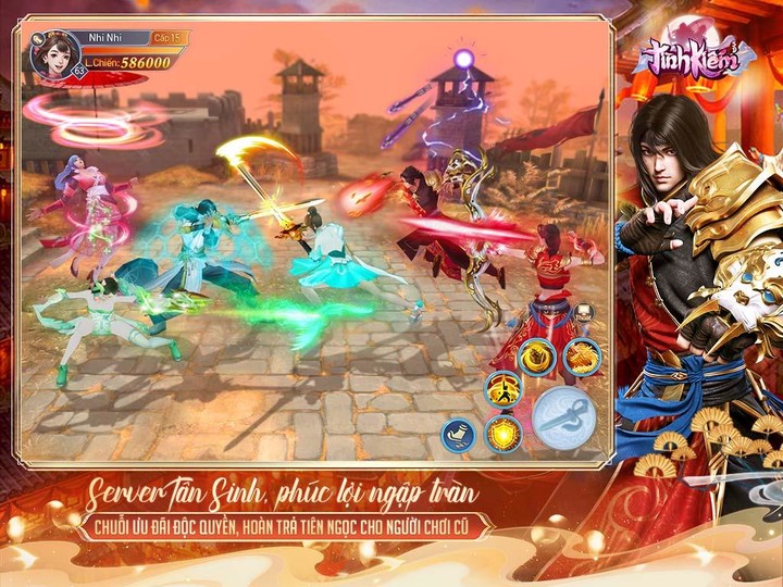 Tình Kiếm 3D-Tam Niên Vạn Phúc screenshot image 17_Popularmodapk.com