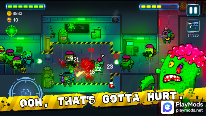 Space Zombie Shooter screenshot image 5_Popularmodapk.com