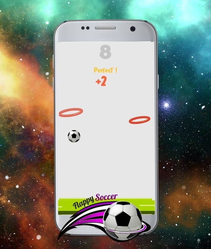 Flappy Soccer Ball screenshot image 2_Popularmodapk.com