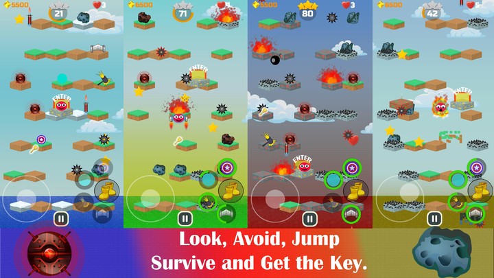 Super Ball Ug:2d bouncing ball screenshot image 3_Popularmodapk.com