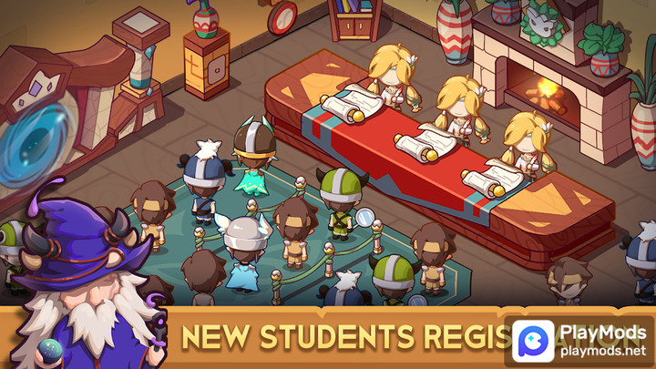 Idle Dragon School<span>(No Ads)</span> screenshot image 2_Popularmodapk.com