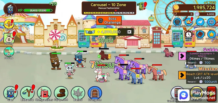 Canned Heroes: Idle RPG<span>(Unlimited Resources)</span> screenshot image 1_Popularmodapk.com