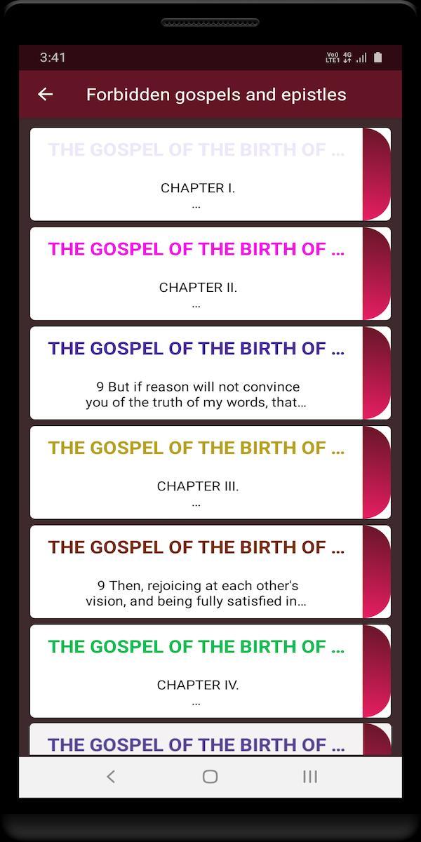 Forbidden gospels and epistles screenshot image 6_Popularmodapk.com