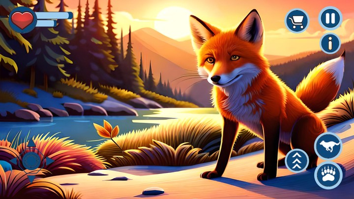 Fox Simulator Animal Hunt Game screenshot image 2_Popularmodapk.com