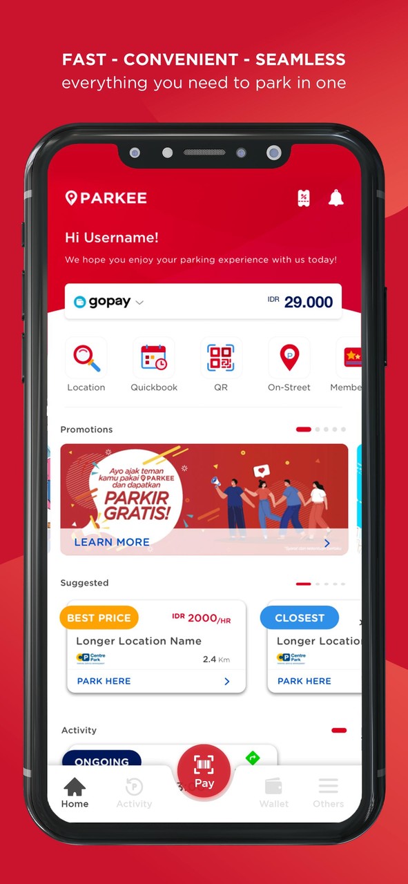 PARKEE: Seamless Parking screenshot image 1_Popularmodapk.com