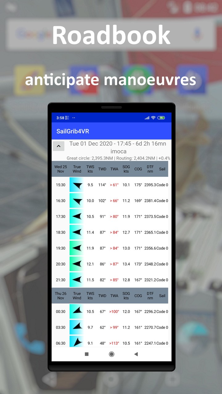 SailGrib for Virtual Regatta screenshot image 6_Popularmodapk.com