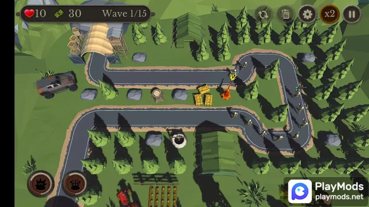 War Strategy 3D: Tower Defense<span>(Unlimited Currency)</span> screenshot image 2_Popularmodapk.com
