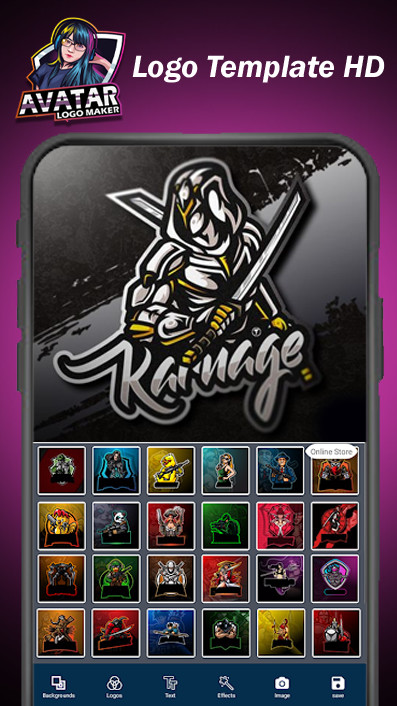 AVATAR LOGO ESPORT | FF Edition screenshot image 2_Popularmodapk.com