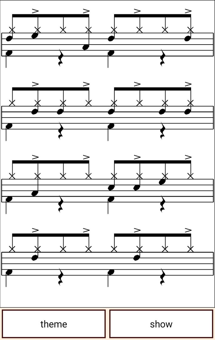 Doyosuta:Drum score generator screenshot image 6_Popularmodapk.com