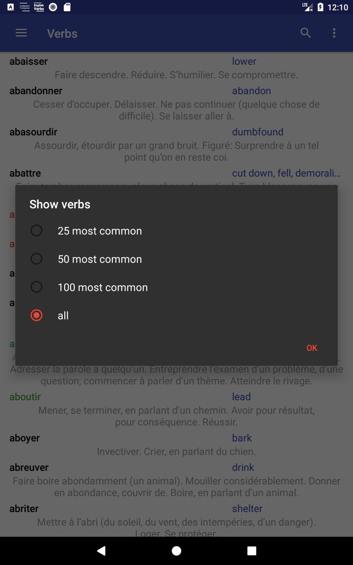 Conjugaison Française screenshot image 11_Popularmodapk.com