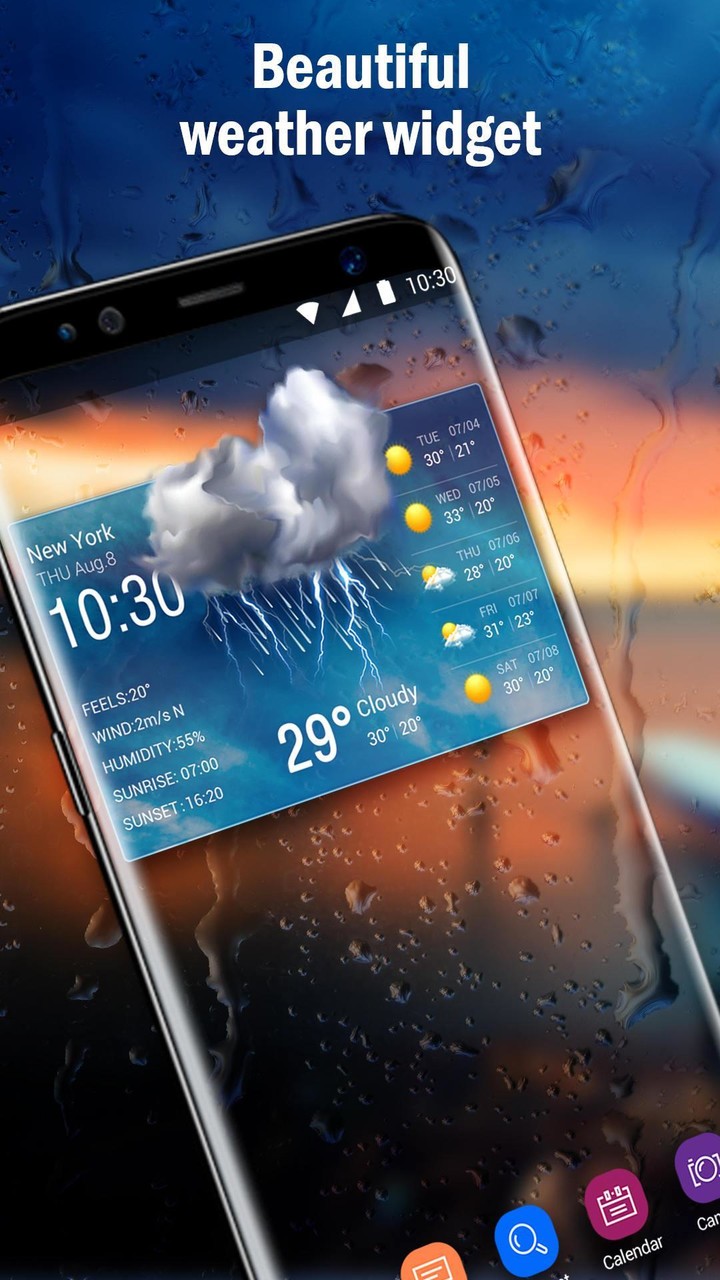 Weather report& forecast pro screenshot image 2_Popularmodapk.com