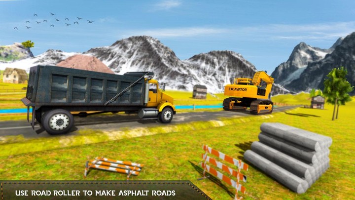 Excavator: Road Construction screenshot image 3_Popularmodapk.com