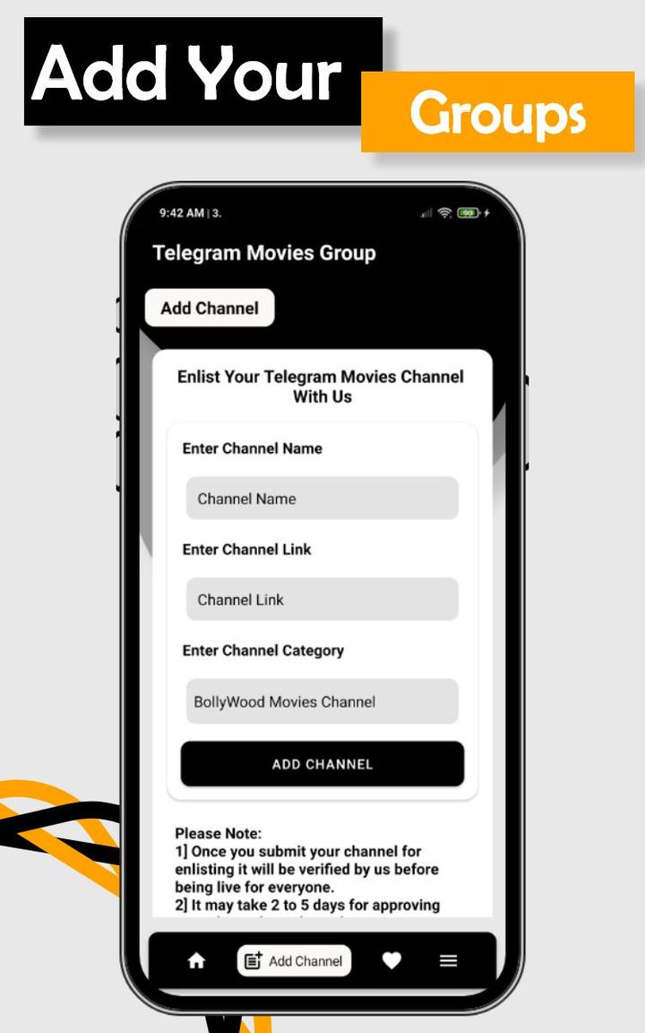 Telegram Movie App screenshot image 3_Popularmodapk.com
