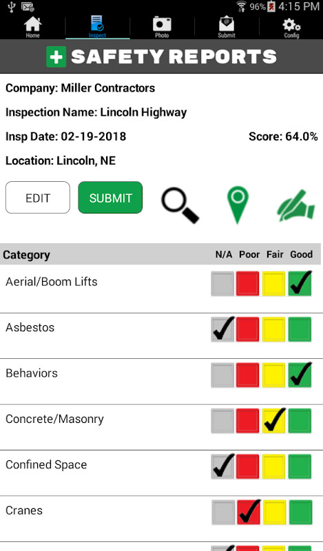 Safety Reports Inspection App screenshot image 6_Popularmodapk.com
