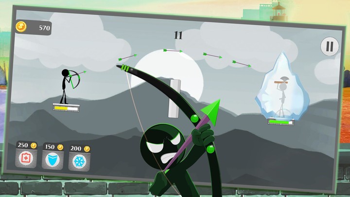 Arrow Battle - 2 Player Games screenshot image 4_Popularmodapk.com