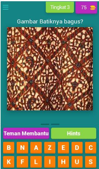 Tebak Gambar Batik screenshot image 4_Popularmodapk.com