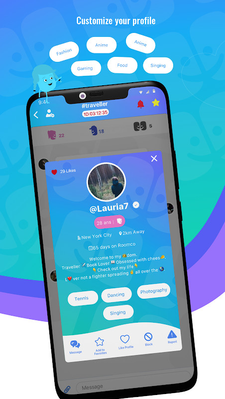 Roomco: chat rooms, date, fun screenshot image 26_Popularmodapk.com