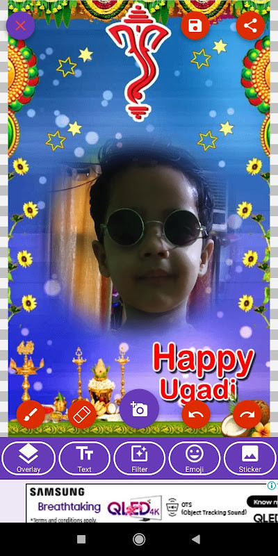 Happy Ugadi: Greeting, Photo Frames, GIF Quotes screenshot image 4_Popularmodapk.com