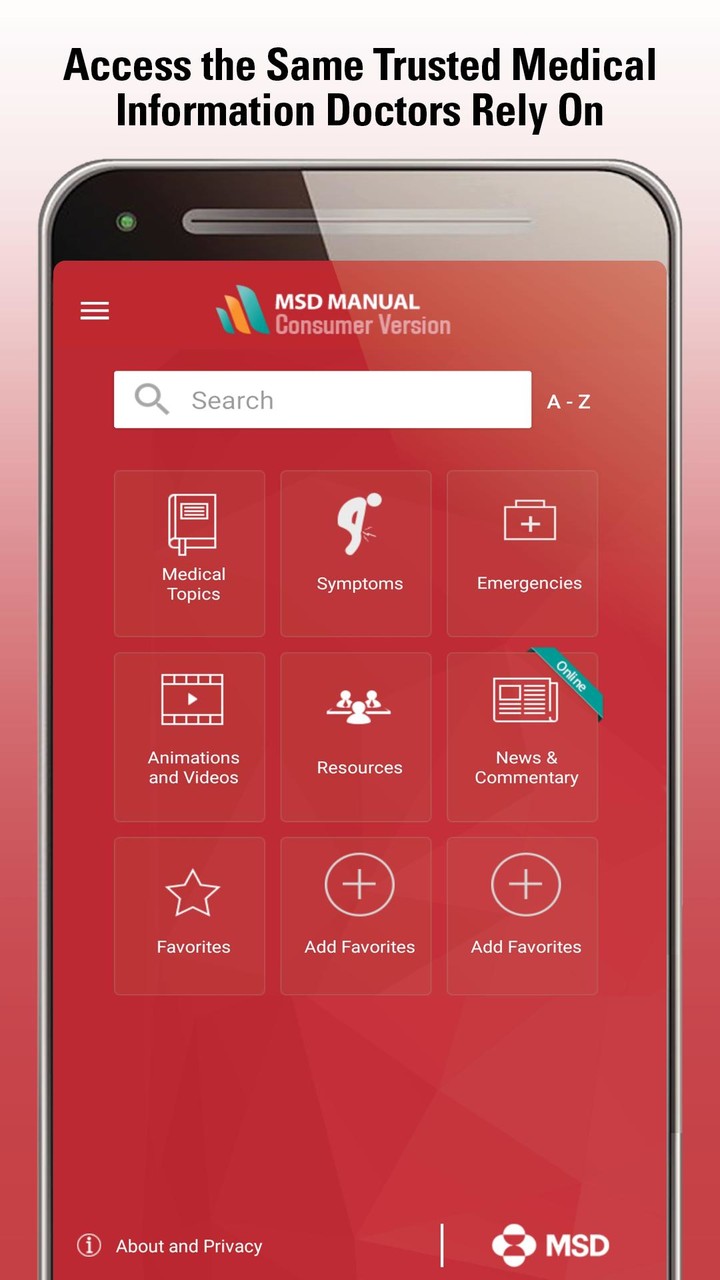 MSD Manual Consumer screenshot image 1_Popularmodapk.com