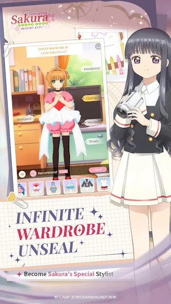 庫洛魔法使:回憶鑰匙 screenshot image 2_Popularmodapk.com