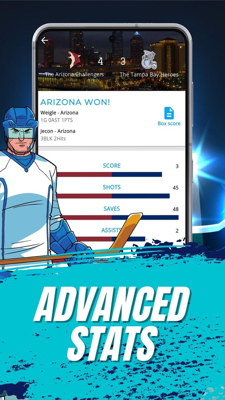 Astonishing Hockey Manager screenshot image 5_Popularmodapk.com