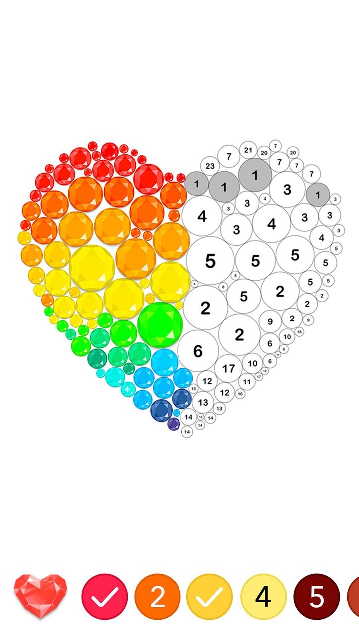 No.Diamond: Color by Number screenshot image 2_Popularmodapk.com