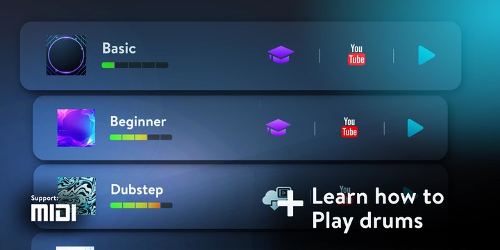 Real Drum: electronic drums screenshot image 2_Popularmodapk.com