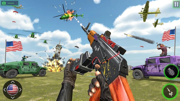Gun Games Offline Fps Shooting screenshot image 5_Popularmodapk.com