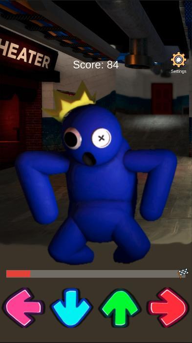 FNF Rainbow Blue Mod Test screenshot image 3_Popularmodapk.com