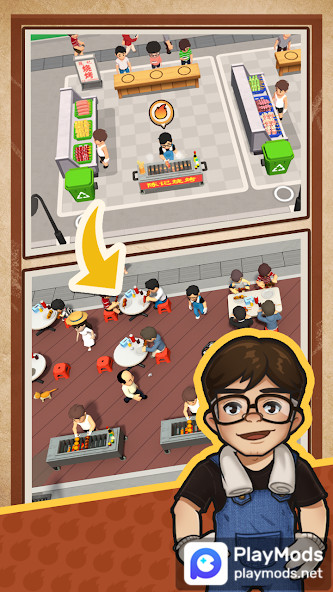 Street BBQ Tycoon<span>(Unlimited Money)</span> screenshot image 1_Popularmodapk.com