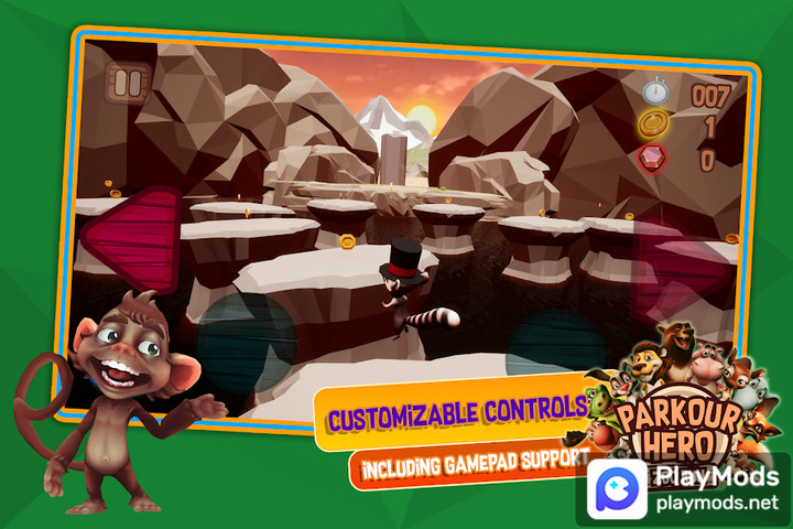 Parkour Hero - Animal Runner 3<span>(Unlimited Currency)</span> screenshot image 3_Popularmodapk.com