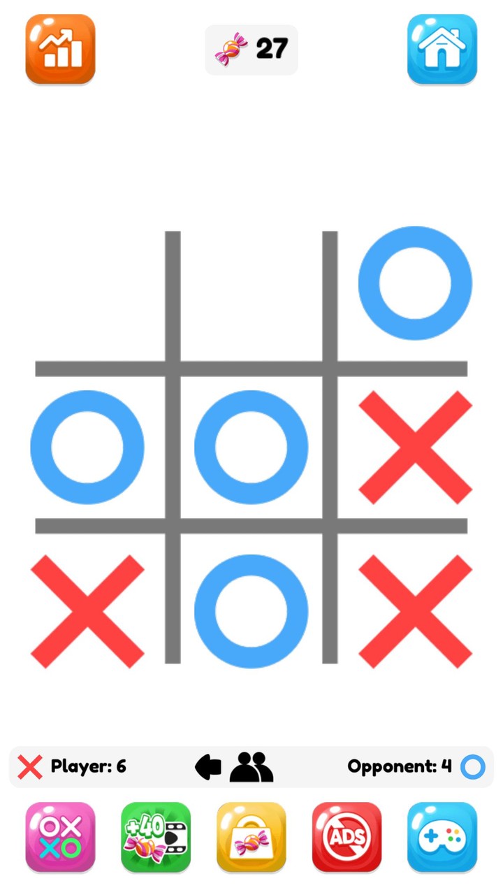 Tic Tac Toe: Classic XOXO Game screenshot image 15_Popularmodapk.com