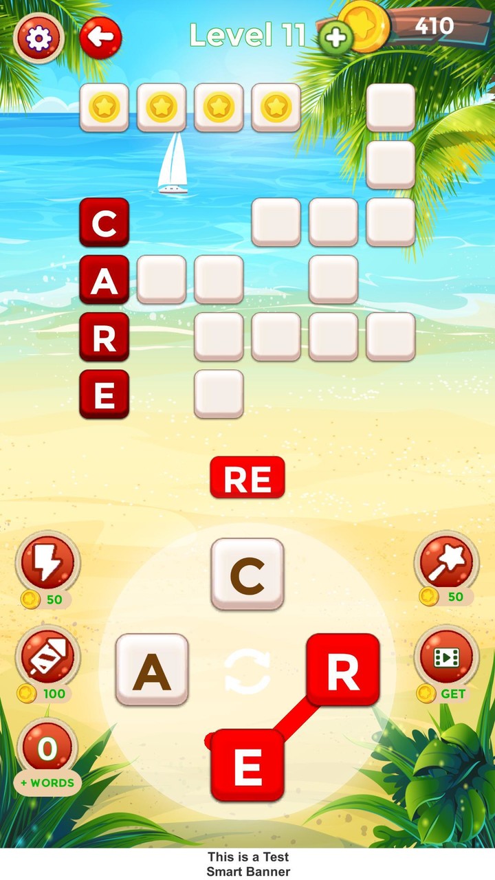 Beach Word Puzzle screenshot image 4_Popularmodapk.com