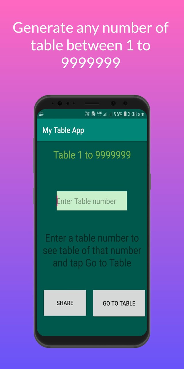 My Table App screenshot image 1_Popularmodapk.com