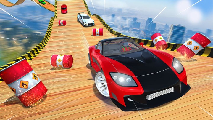 Car Games 3D- Ramp Car Stunt screenshot image 2_Popularmodapk.com