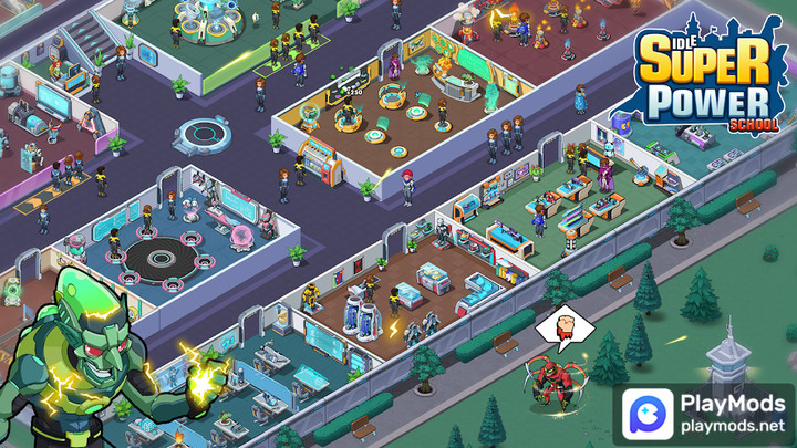 Idle Superpower School<span>(Mod Menu)</span> screenshot image 3_Popularmodapk.com