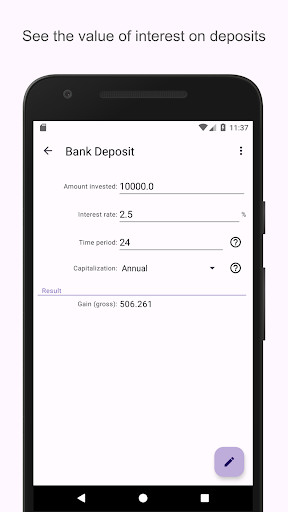 Investment Calculator screenshot image 2_Popularmodapk.com