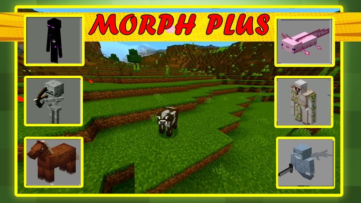 Morph Mod for Minecraft PE screenshot image 3_Popularmodapk.com