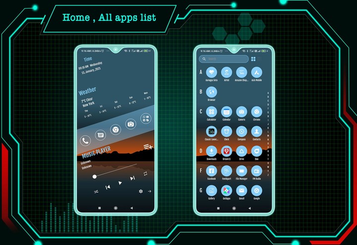 Classic launcher - App lock screenshot image 6_Popularmodapk.com